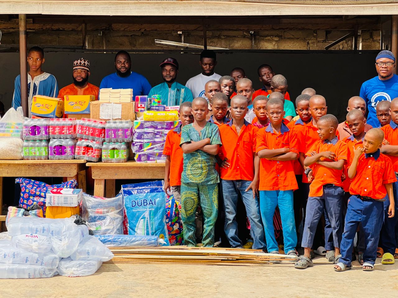 Orphan support program by AL-AMEEN Welfare Foundation in Ghana
