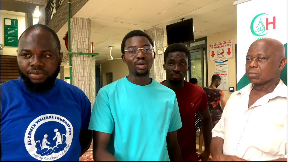 Health support initiative by AL-AMEEN Welfare Foundation in Ghana
